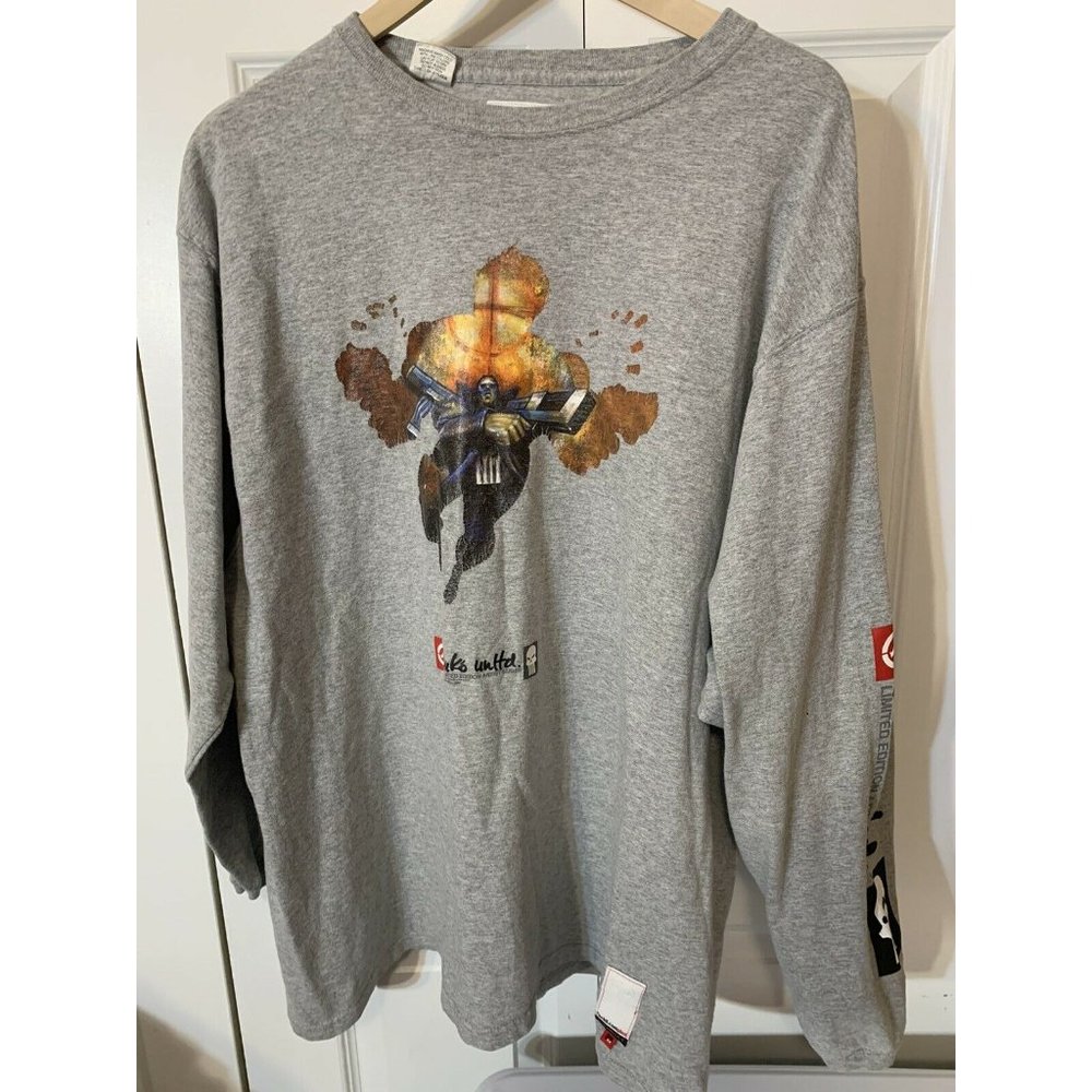 VTG‎ Marc ECKO Unlimited The Punisher T-Shirt Mens XXL Limited Edition Rare Gray